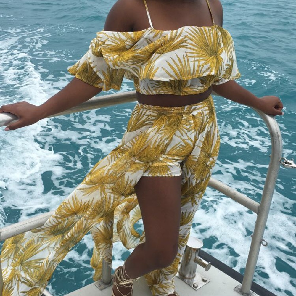 Yellow 2 piece set